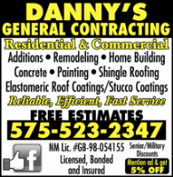  Roofing Contractor Dannys General Contracting Photo