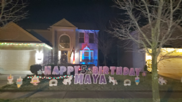 Birthday Yard Greetings Photo